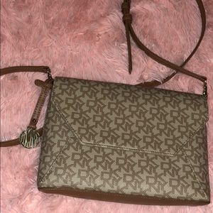 DKNY brown crossbody